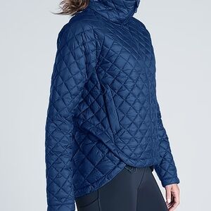 Athleta Whisper Featherless Puffer Jacket LTall – Ink Blue (Near-Navy)
